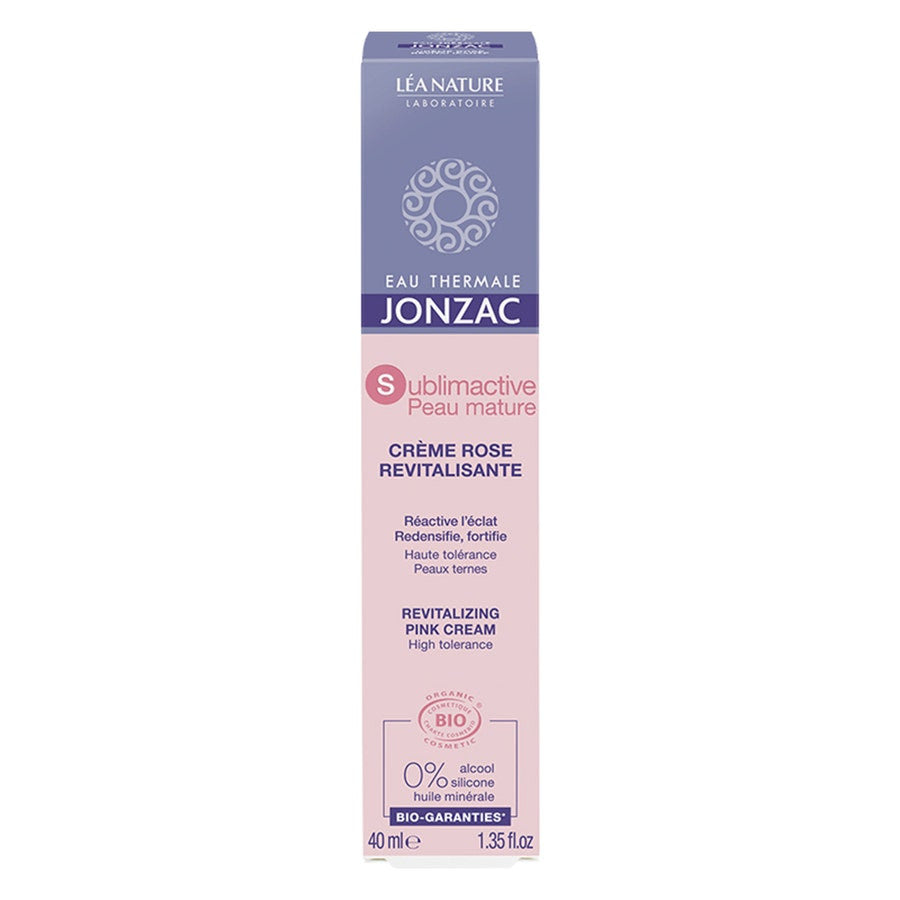 Eau thermale Jonzac Sublimactive Organic Revitalizing Rose Cream 40ml (1.35fl oz)