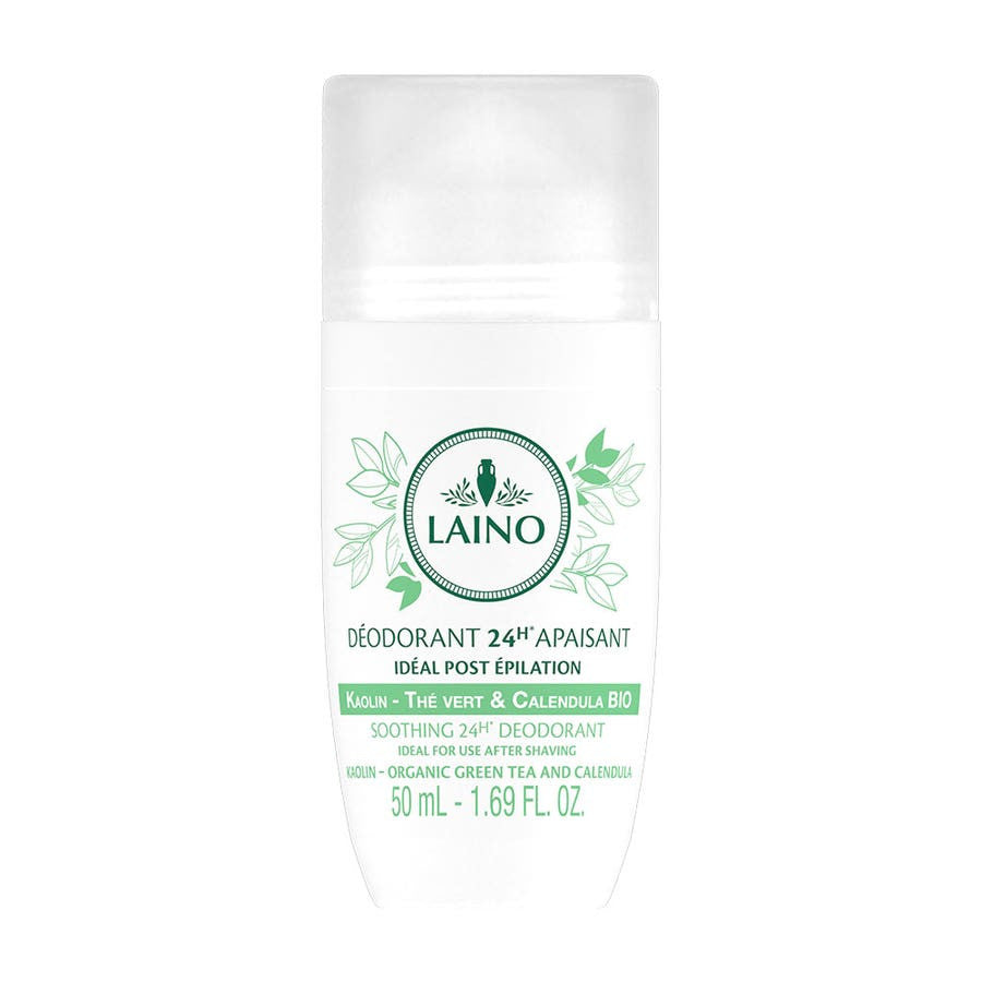 Déodorants apaisants 24h Laino, idéal après l'épilation, 50 ml (1,69 fl oz) 