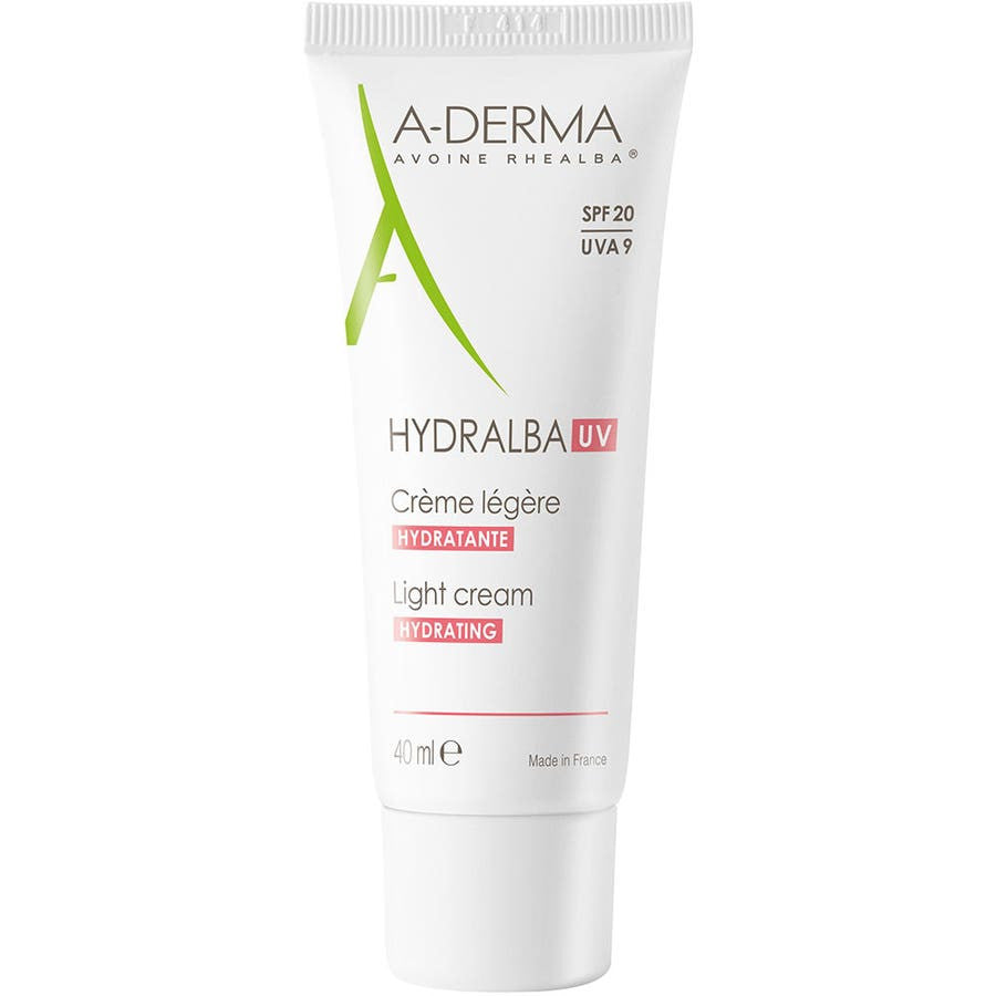 A-Derma Hydralba Light hydrating cream UV SPF20 40ml (1.35fl oz)