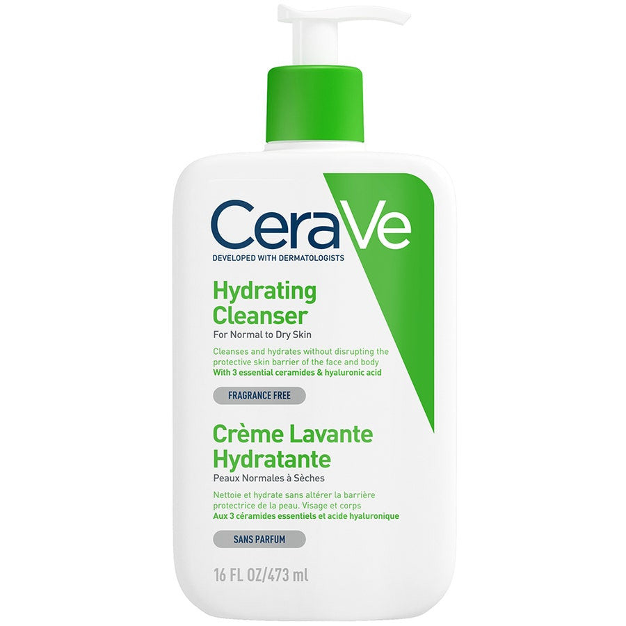 CeraVe Hydrating Cleanser for Normal to Dry Skin 473ml (15.99 fl oz)