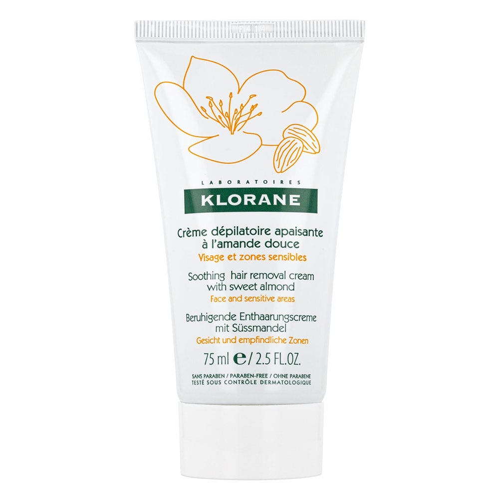 Klorane Dermo Protection Soothing depilatory cream 75 ml (2.54fl oz)
