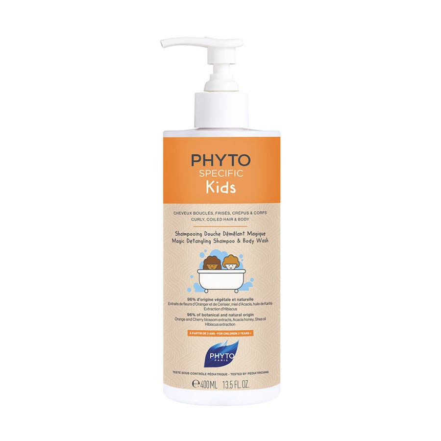 Phyto Phytospecific Kids Shampoing douche démêlant magique 400 ml (13,52 fl oz) 