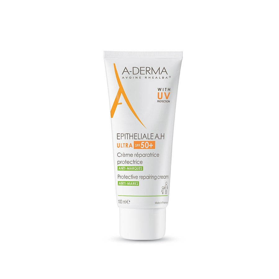 A-Derma Epitheliale AH Ultra SPF50+ Crème réparatrice protectrice 100 ml (3,38 fl oz) 