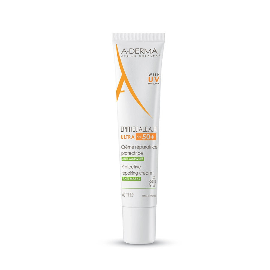 A-Derma Epitheliale AH Ultra SPF50+ Crème réparatrice protectrice 40 ml (1,35 fl oz) 