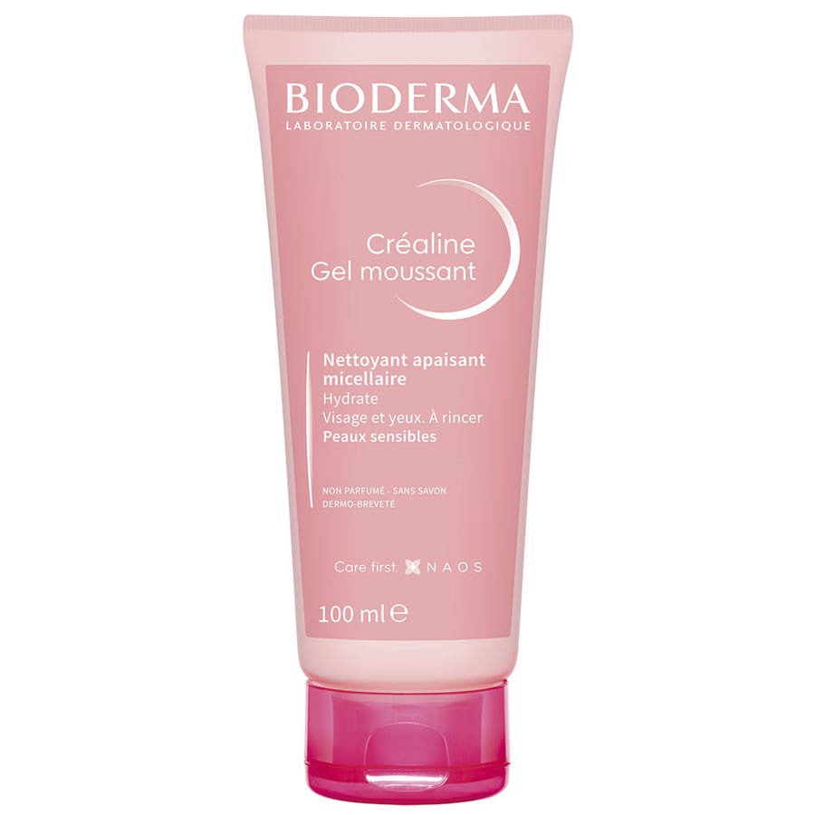 Bioderma Créaline Gel Nettoyant Moussant Peaux Sensibles 100 ml 