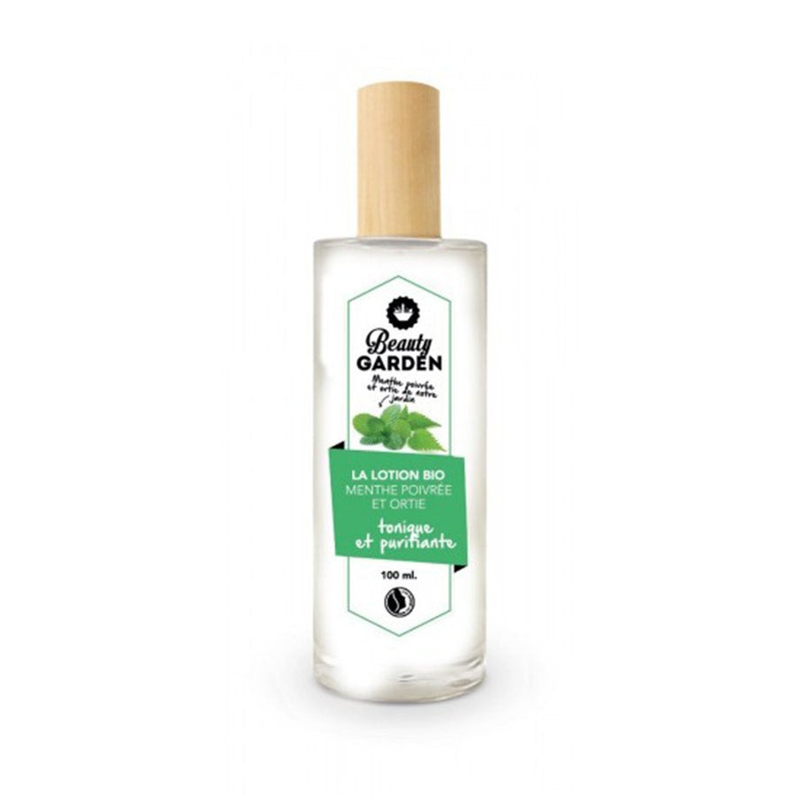 Beauty Garden Organic peppermint & Nettle lotion - Toning and purifying 100ml (3.38fl oz)