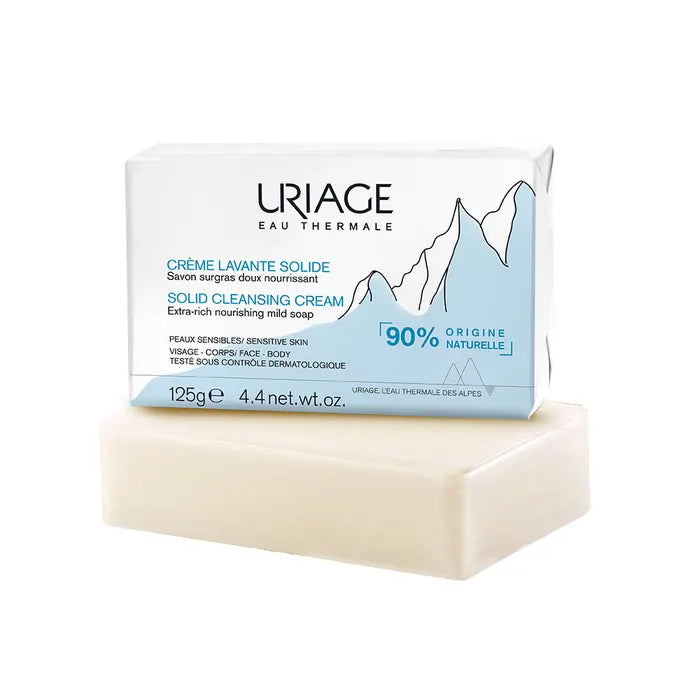Uriage Solid Cleansing Cream 125g (4.41oz)