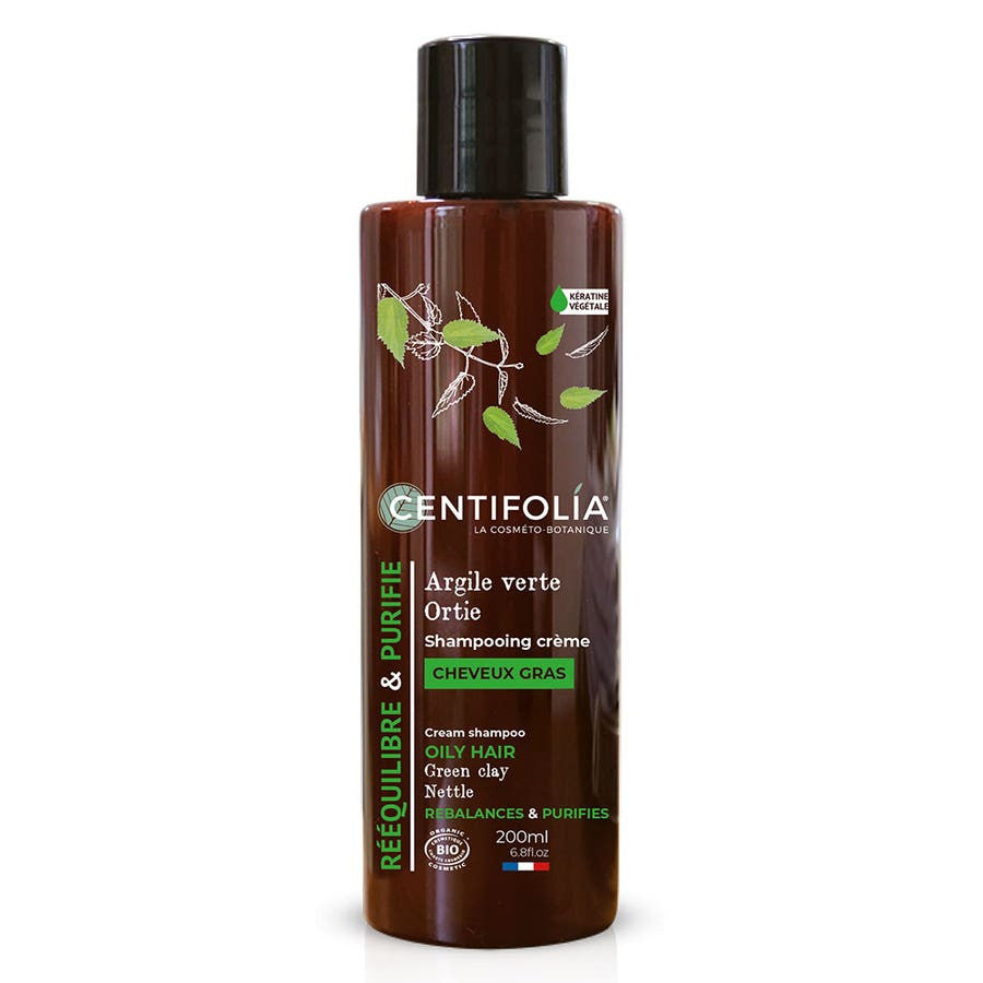 Centifolia Nettle & Green Clay Cream Shampoo for Oily Hair