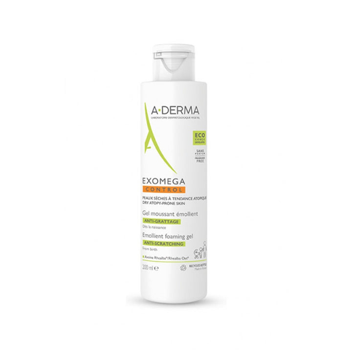 Gel moussant émollient A-Derma Exomega Control 