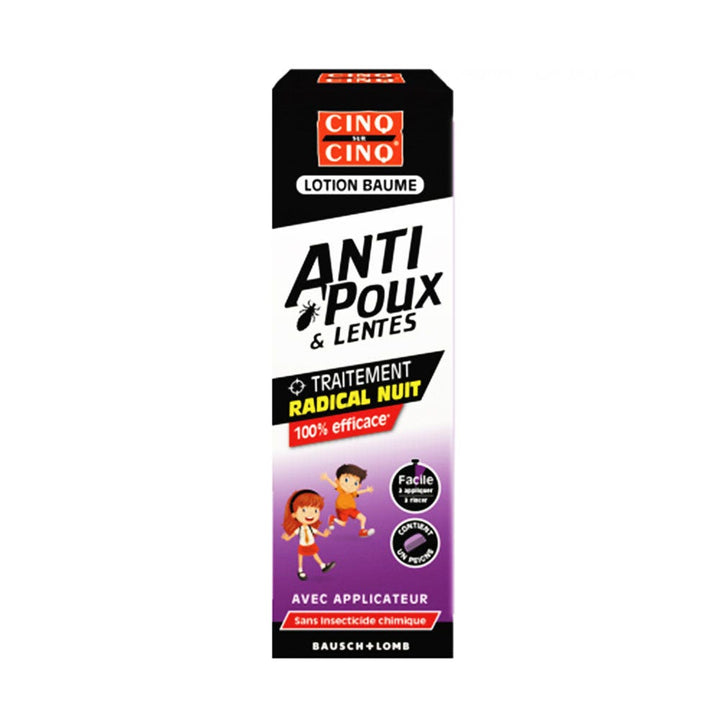 Cinq Sur Cinq Anti Lice And Nits Lotion + Applicator 100ml (3.38fl oz)