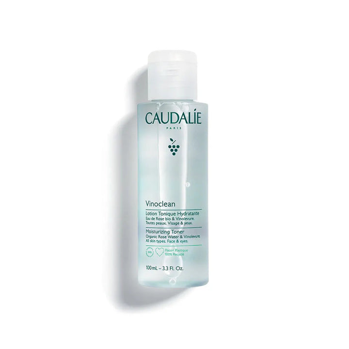 Caudalie Vinoclean Moisturizing Toner with Rose Water, 200ml