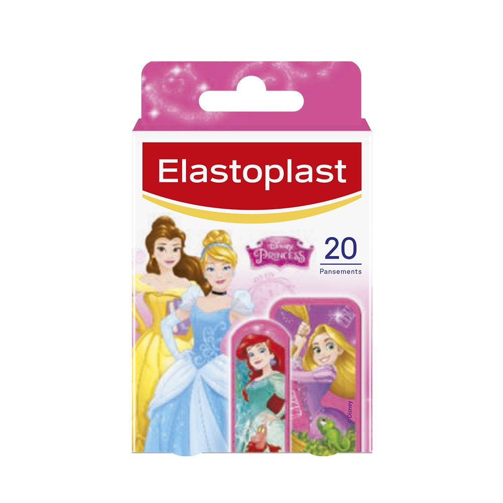 Elastoplast Kids Plasters X 16 Princess Disney Collection 2 formats x20 - FrenchBeautyHub