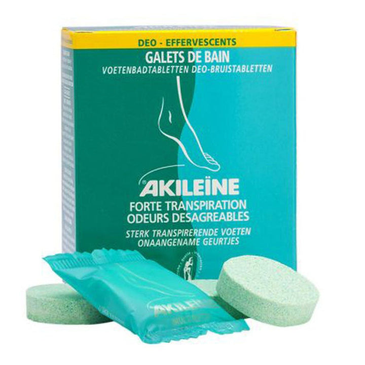 Galets de bain effervescents Asepta Akileine 12 g x 7 (0,42 oz x 7) 