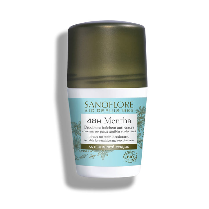 Sanoflore Deodorants Mint organic freshness and 48h anti-marks 50 ml (1.69fl oz)