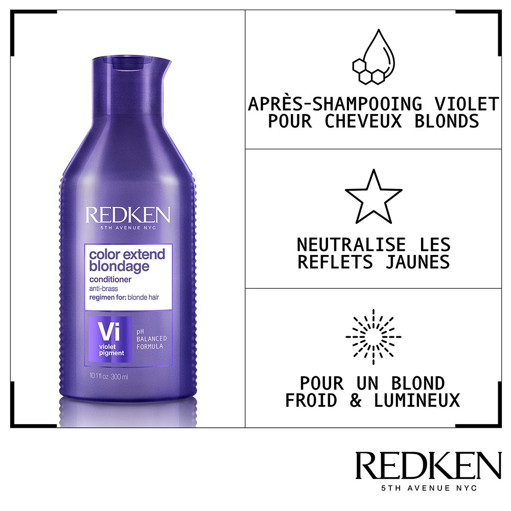 Redken Color Extend Blondage Neutratizing conditionner pour les cheveux blonds 300 ml (10.14fl oz)