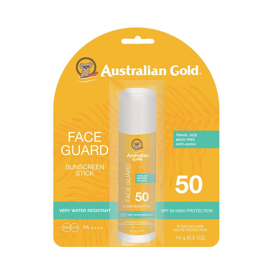 Bâton solaire Australian Gold SPF 50 pour le visage 14 g (0,49 oz) 