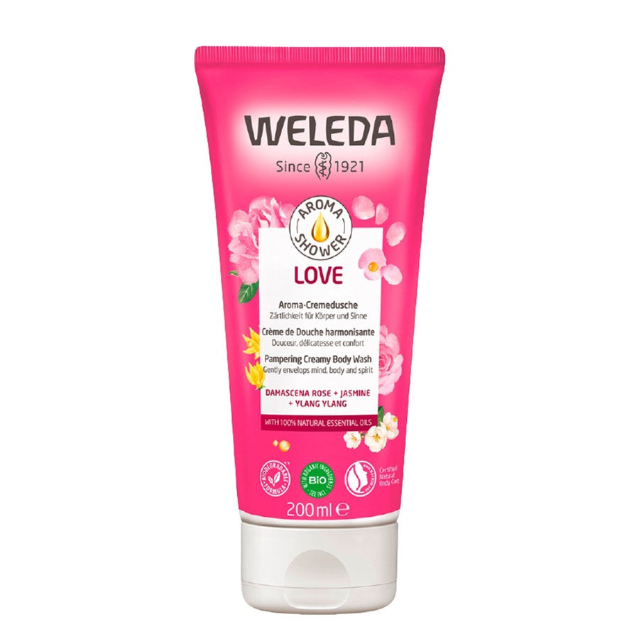 Weleda Aroma Shower Crème de Douche Love 200 ml (6,76 fl oz) 