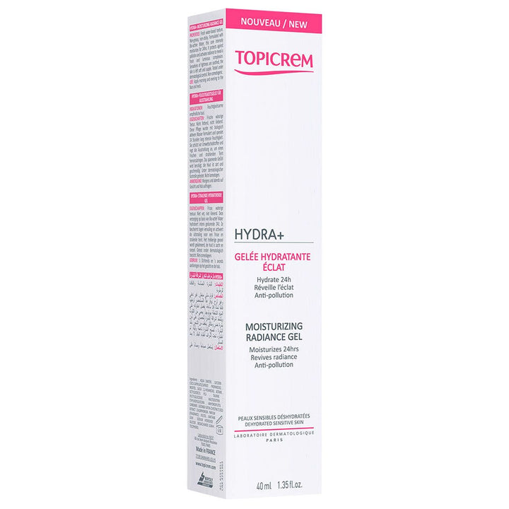 Topicrem Hydra+ Radiance Moisturizing Jelly 40ml (1.35fl oz)