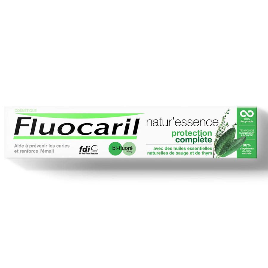 Fluocaril Natur'Essence Complete Protection Toothpaste 145mg