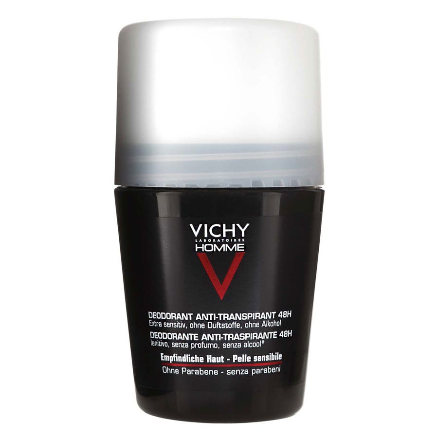 Vichy Roll On Deodorant Sensitive Skin 48h  50ml (1.69fl oz)