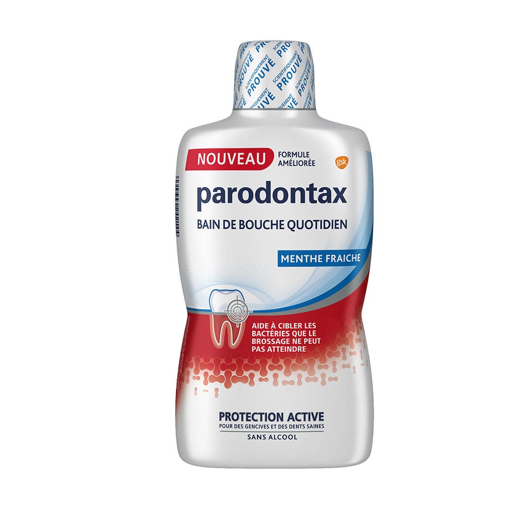 Parodontax Daily Mouthwash fresh mint flavour 500ml (16.91fl oz)