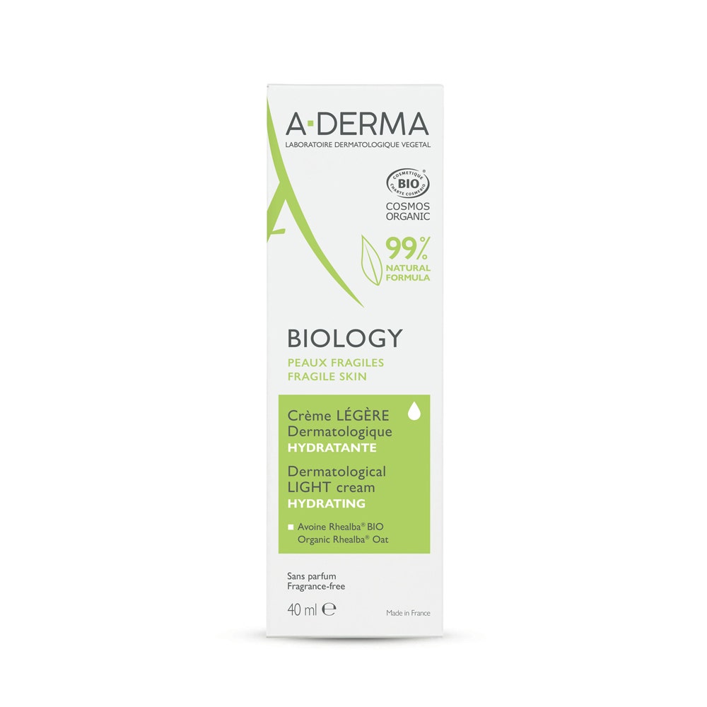 A-Derma Biology Hydrating Light Cream 40ml (1.35fl oz)