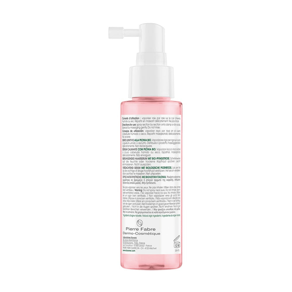 Klorane Organic SOS Soothing Serum Spray for Sensitive Scalp 100ml (3.38fl oz)