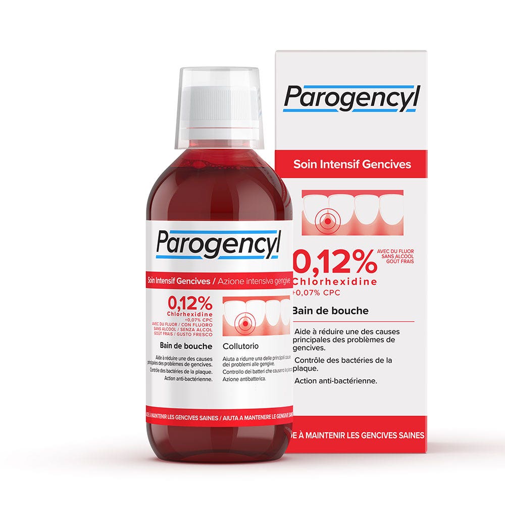 Parogencyl Intensive care mouthwash 300ml (10.14fl oz)
