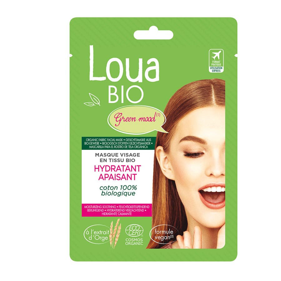 Loua Bioes fabric Face Masks Soothing Hydrating for dry skin 1 unit