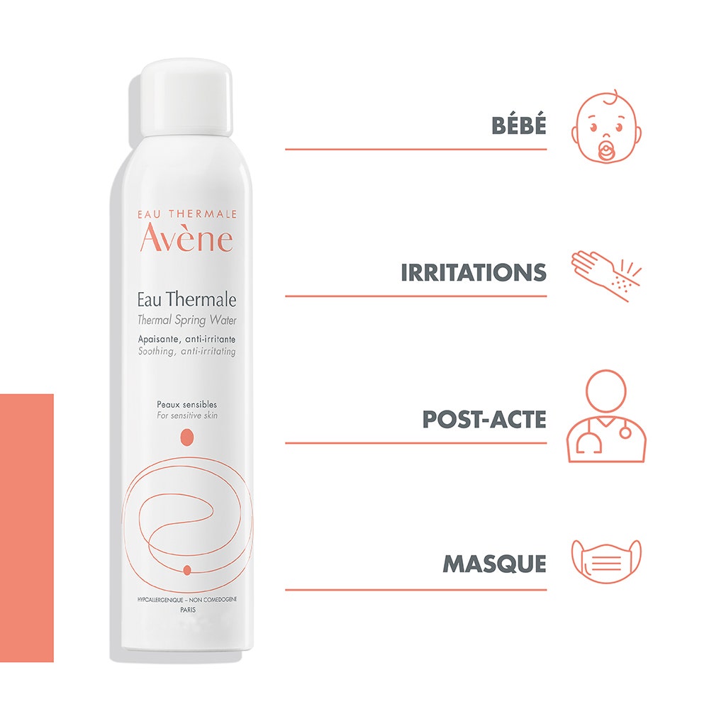 Avène Thermal Water Avenethermal Spring Water Spray Peaux Sensibles 50ml (1.69fl oz)