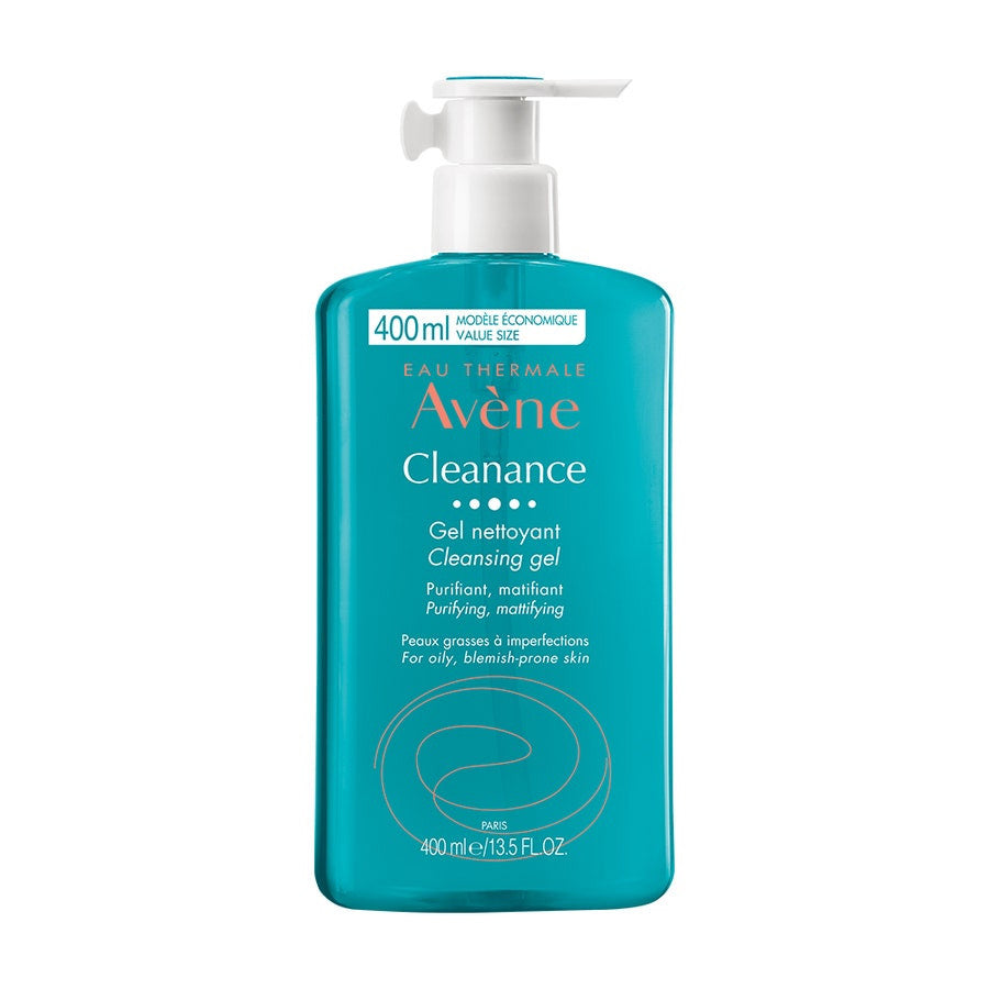 Avène Cleanance Cleansing Face & Body Gel Oily Blemish-Prone Skin 400ml (13.52fl oz)