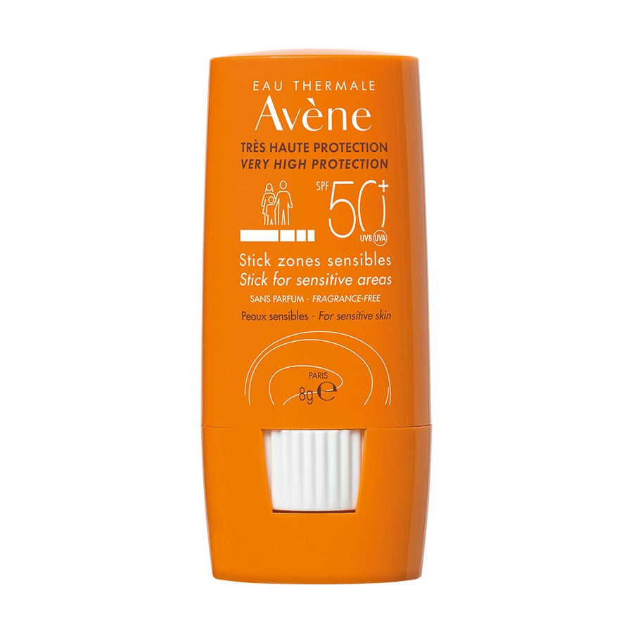 Stick solaire zones sensibles Avène SPF50+ 8 g (0,28 oz) 