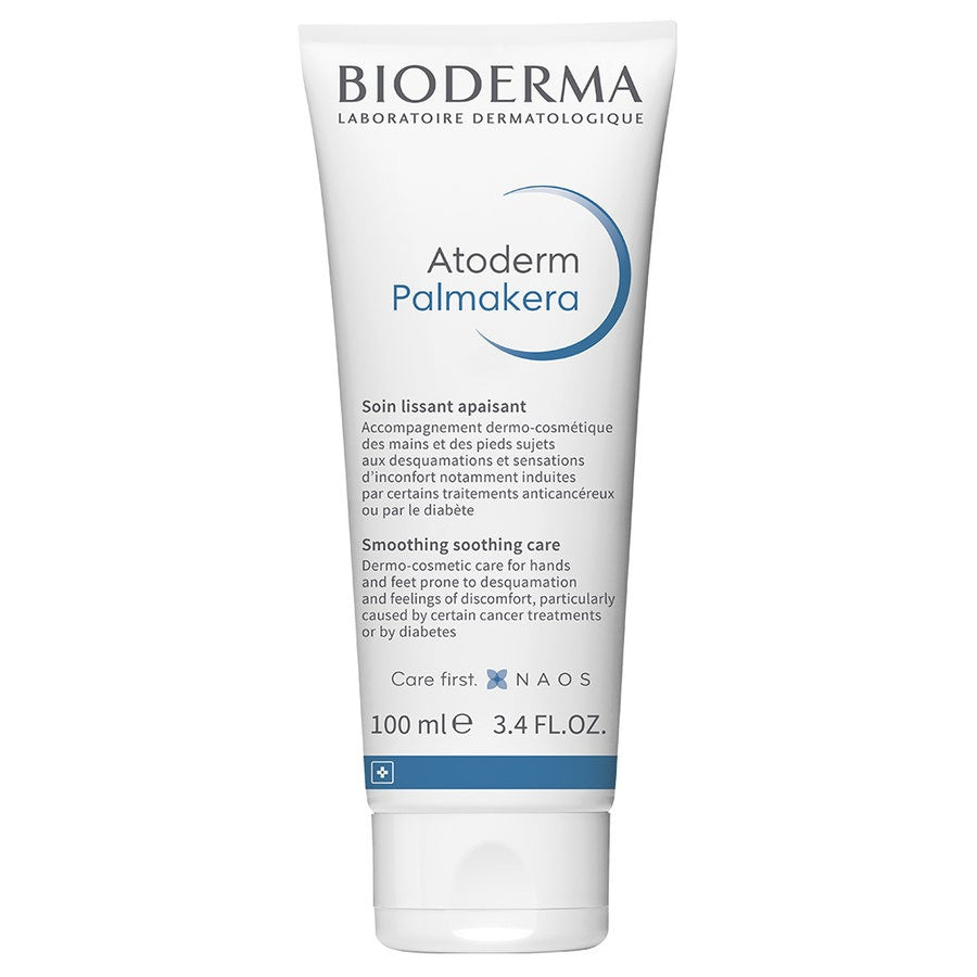 Bioderma Atoderm Crème Apaisante Mains et Pieds Palmakera Peaux Très Sèches 100 ml (3,38 fl oz) 