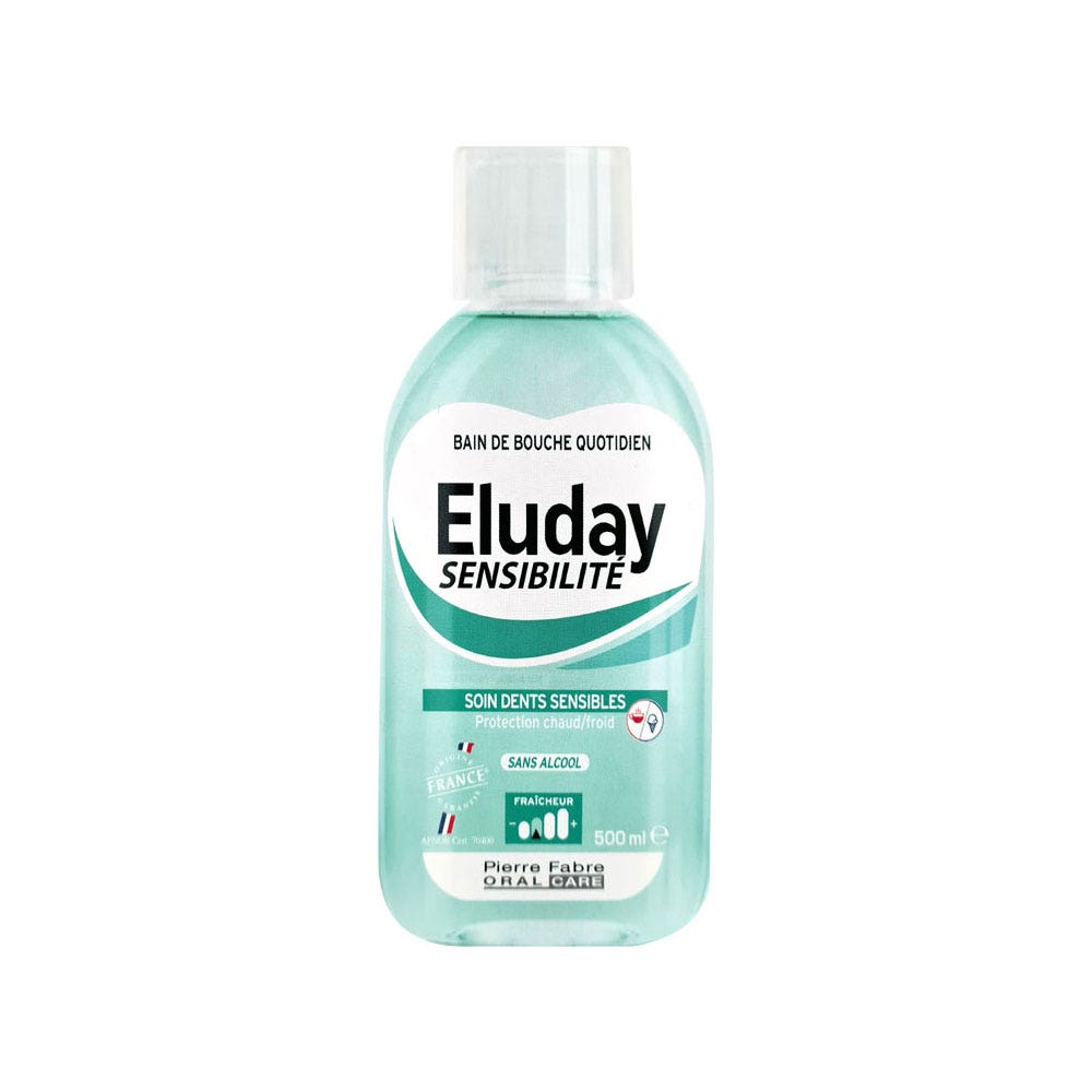 Eluday Sensitive Teeth Mouth Bath 500ml (16.91fl oz)