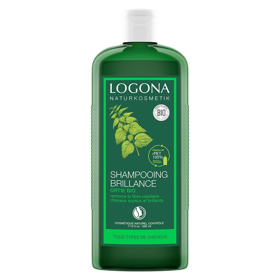 Shampooing Brillance Ortie Logona 500 ml (16,90 fl oz)