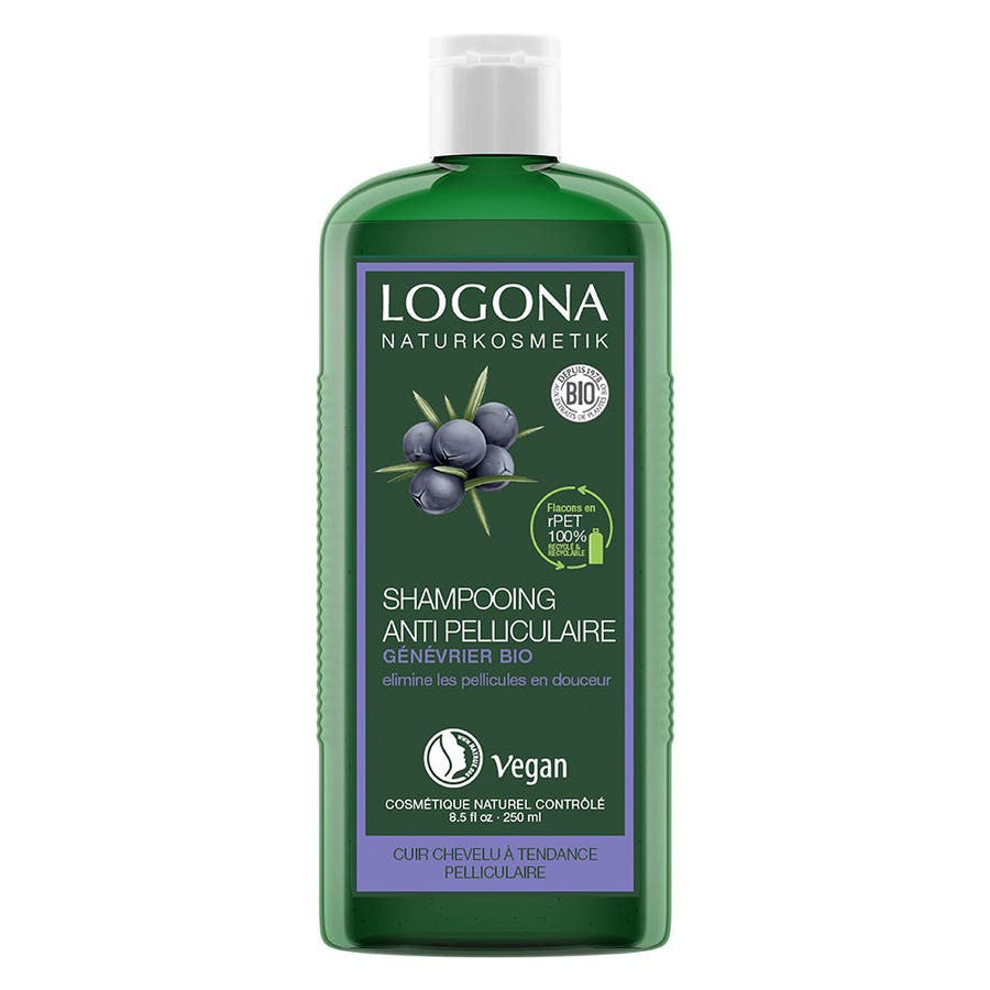 Logona Organic Juniper Anti-Dandruff Shampoo 250ml (8.45 fl oz)