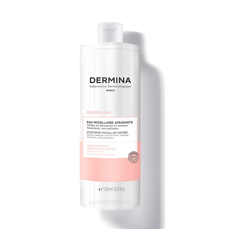 Dermina Senselina Soothing Micellar Water Intolerant And Sensitive Skins 400ml (13.52fl oz)