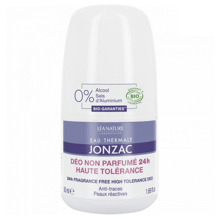 Eau thermale Jonzac 24-hour Perfumes-free Deodorant with high Bioes tolerance  50ml (1.69fl oz)
