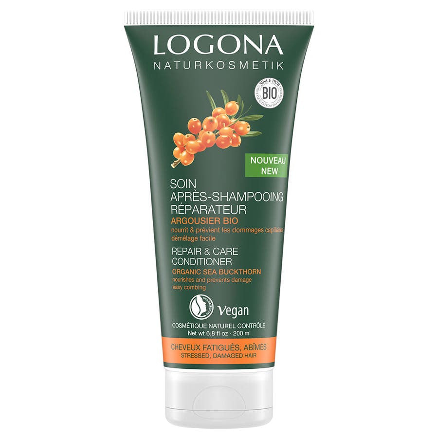 Après-shampoing réparateur à l'argousier Logona 200 ml 