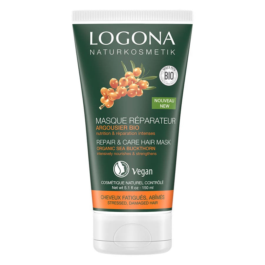 Logona Organic Sea Buckthorn Repair Masks 150ml (5.07fl oz)