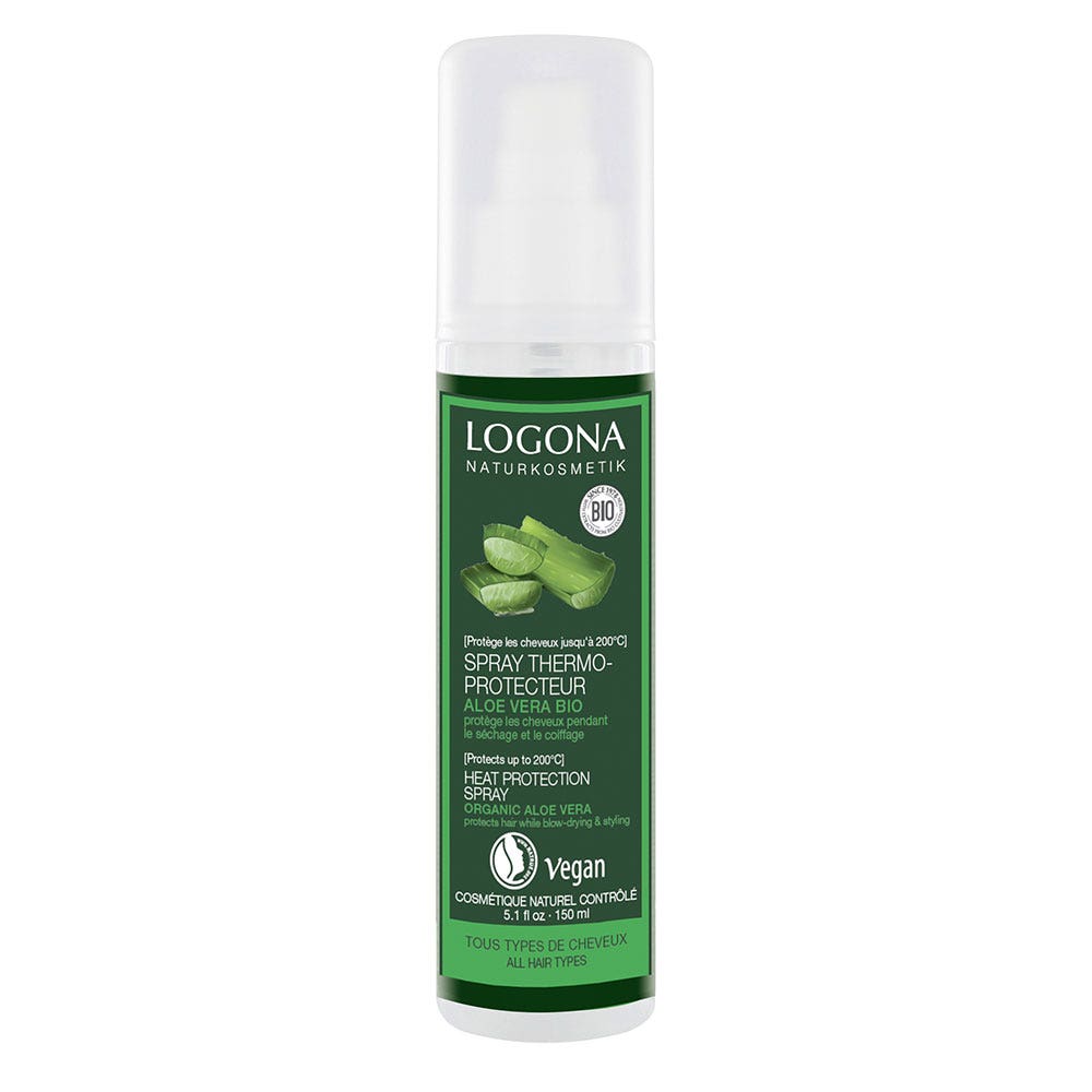 Logona Organic Aloe Vera heat protection spray 150ml (5.07fl oz)
