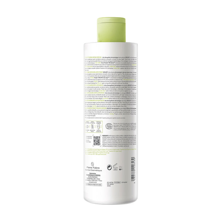 A-Derma Biology Organic Dermatological Cleansing Hydra Milk 400ml (13.52fl oz)