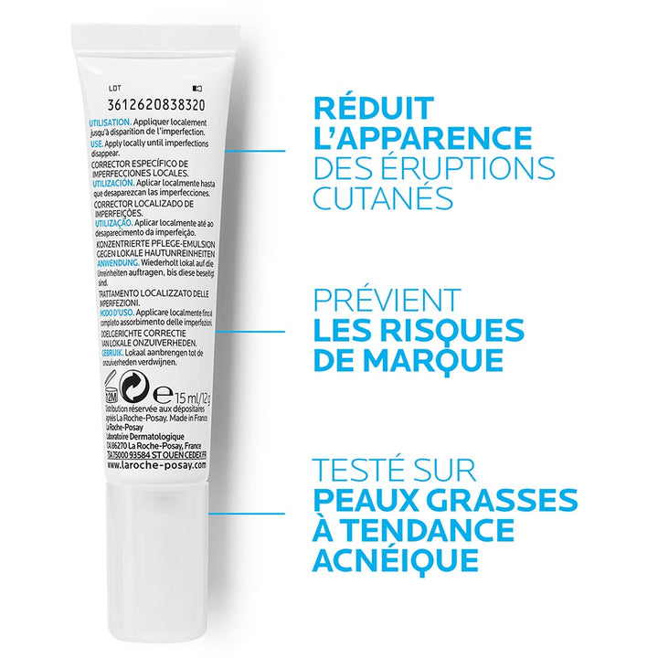 La Roche-Posay Effaclar A.I. Targeted Breakout Corrector 15ml (0.51fl oz)