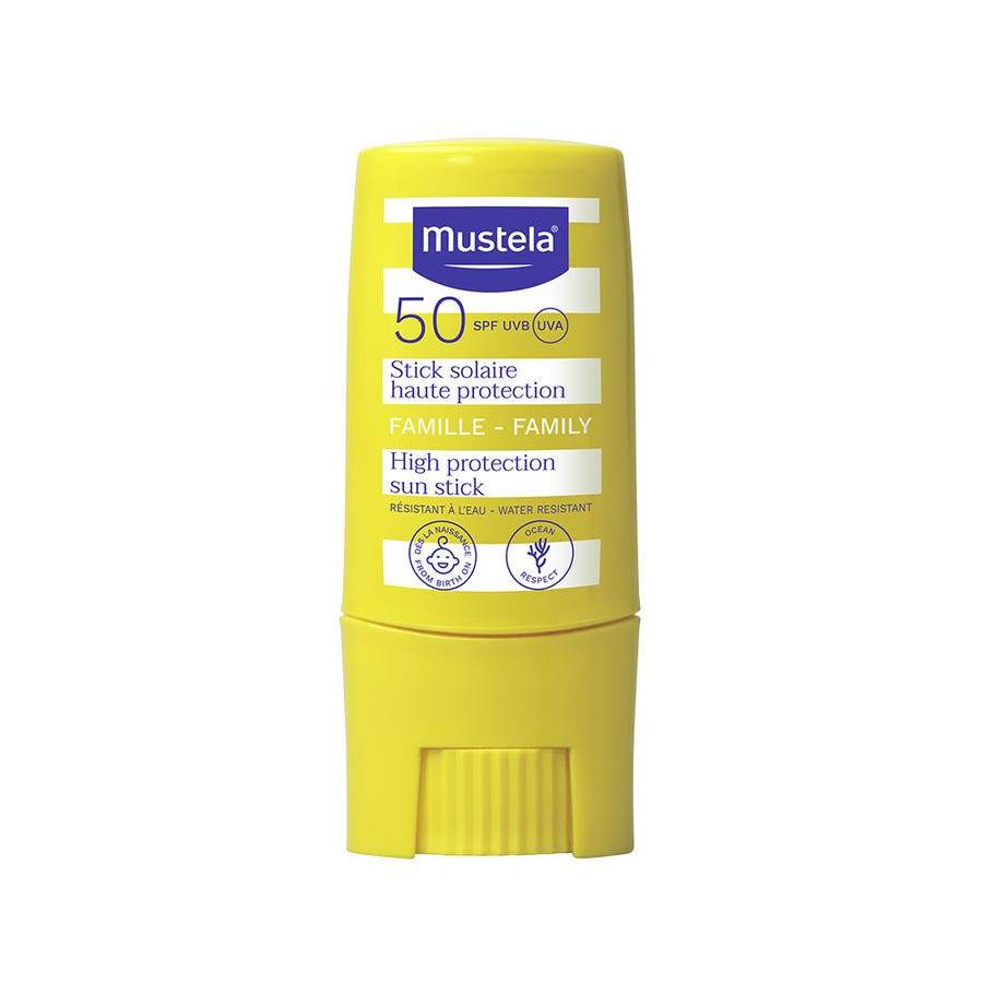 Mustela High Protection Family Sun Stick SPF50 9ml (0,30fl oz)