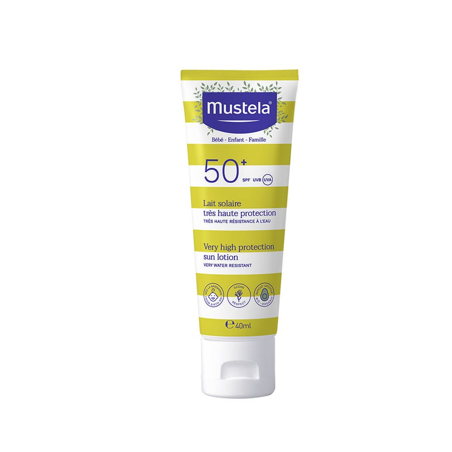 Mustela High Protection SPF50+ lotion 40ml (2,07fl oz)
