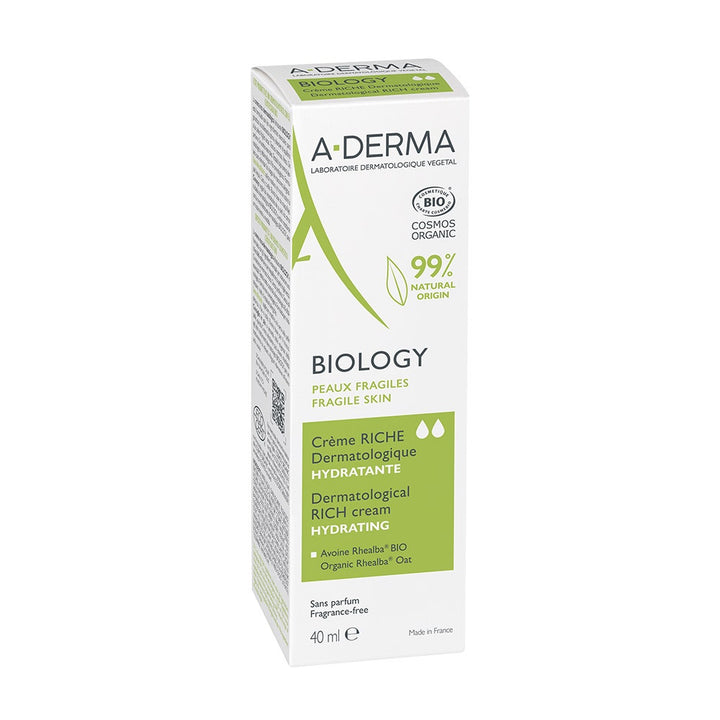 A-Derma Biology Hydrating Rich Cream 40ml (1.35fl oz)
