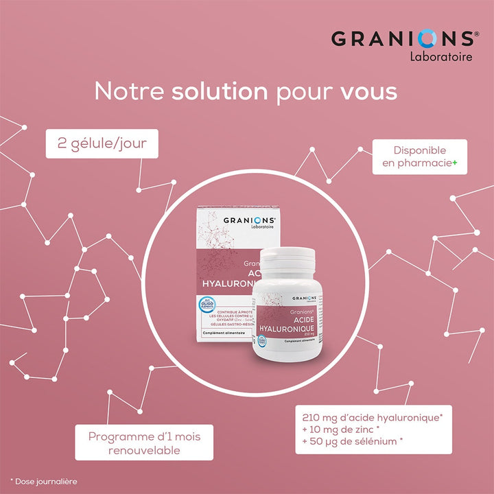Granions Hyaluronic acid 60 capsules 200 mg