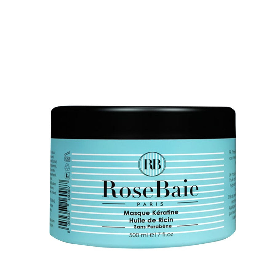 Masques à la kératine et à l'huile de ricin Rosebaie 500 ml (16,90 fl oz) 