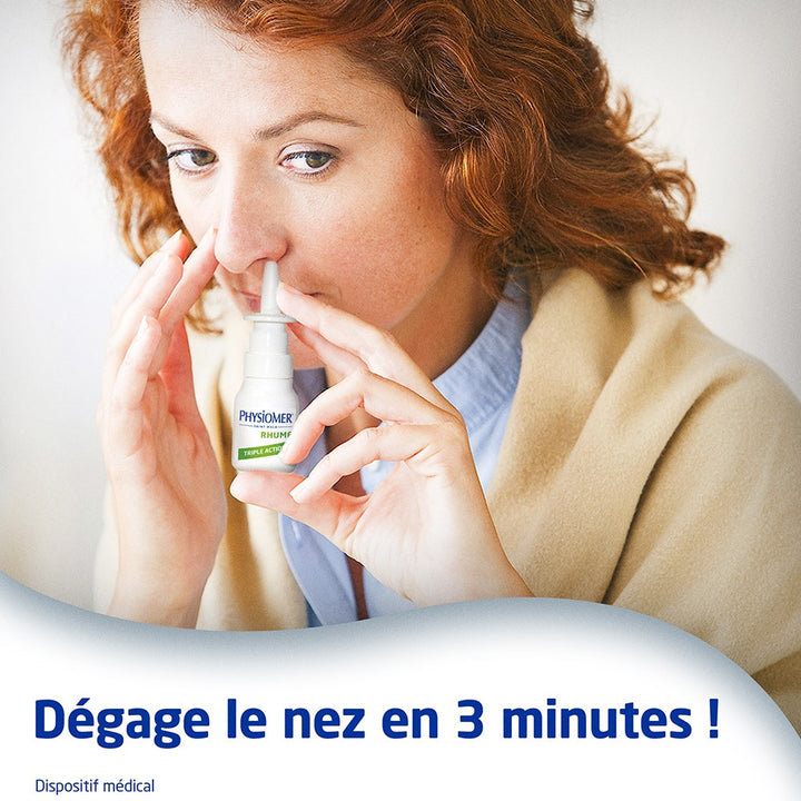 Physiomer Triple Action Nasal Spray 20ml (0.68fl oz)