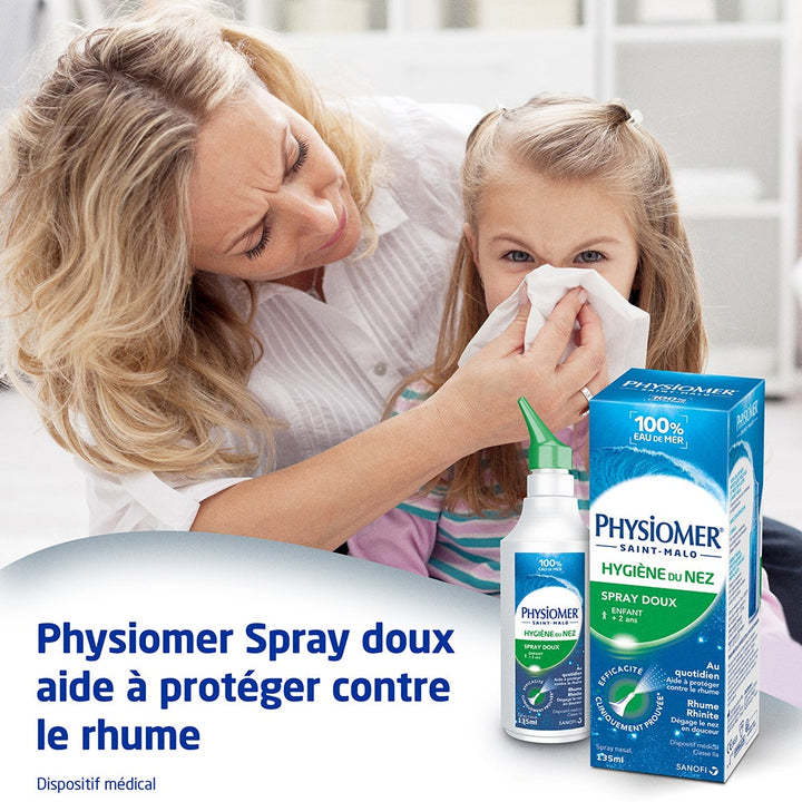 Physiomer Nose Hygiene Soft Spray 2x135ml (4.56fl oz)